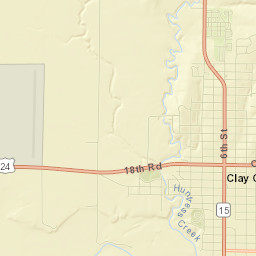 Clay Center Street Map