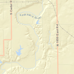 Shelby County Street Map