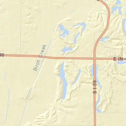 Clay County Street Map