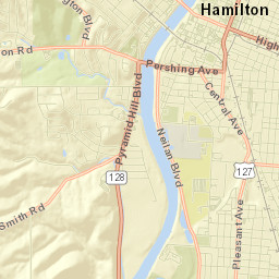 Hamilton Street Map