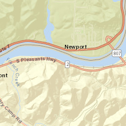 Newport Street Map