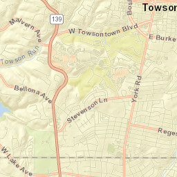 2-98 Shealy Avenue, Towson, MD 21204 Street Map