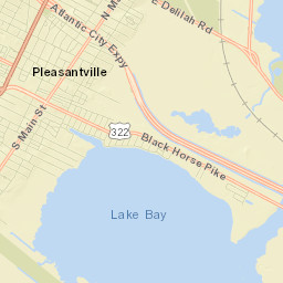 Pleasantville Street Map