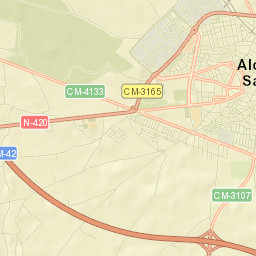 Alcázar de San Juan Street Map