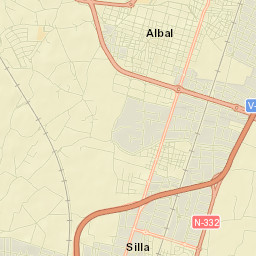 Beniparrell Street Map