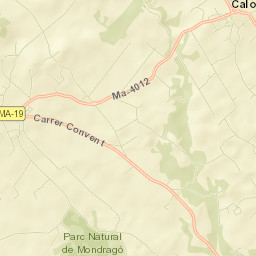 Calonge Street Map