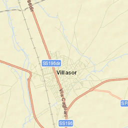 Villasor Street Map
