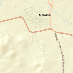 Ussana Street Map