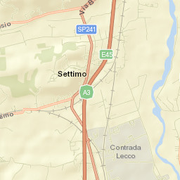 Settimo Street Map