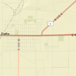 Delta Street Map