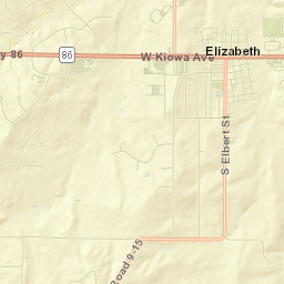 327-481 Amanda Court, Elizabeth, CO Street Map