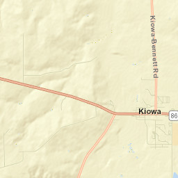 Kiowa Street Map