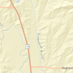 Ray County Street Map