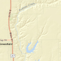 Greenfield Street Map