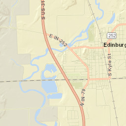 Edinburgh Street Map