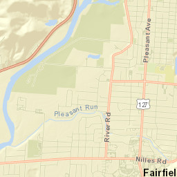 Fairfield Street Map