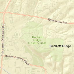 5701-5721 Beckett Ridge Boulevard, West Chester Township Street Map