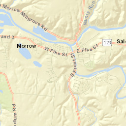 Morrow Street Map