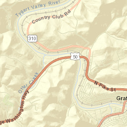 Taylor County Street Map