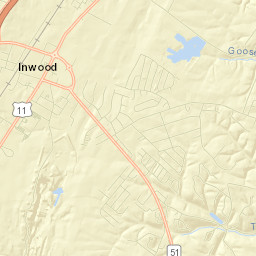 Inwood Street Map