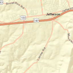 Jefferson Street Map
