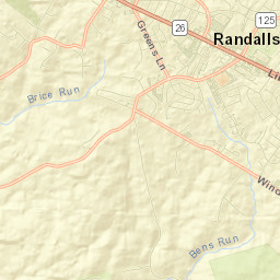 Randallstown Street Map