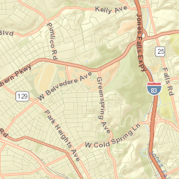 Arlington Street Map