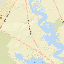 Laurel Lake Street Map