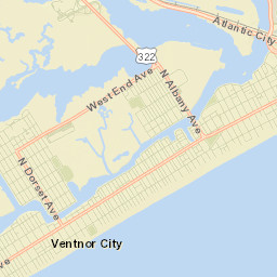 Ventnor City Street Map