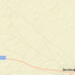Decimoputzu Street Map
