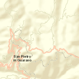 San Pietro in Guarano Street Map