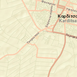 Kardítsa Street Map