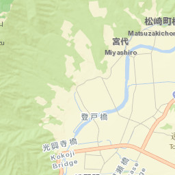 Tōno-shi Street Map