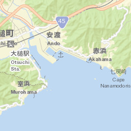 Ōtsuchi Street Map