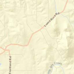 Loma Rica Street Map
