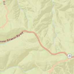 Nevada County Street Map