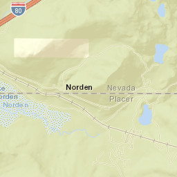 715 Mule Ears Drive, Tahoe National Forest Street Map