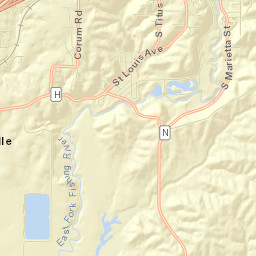 907-1117 Lake Maurer Road, Excelsior Springs Street Map