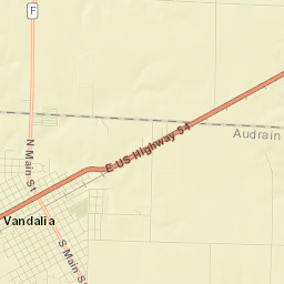 Vandalia Street Map