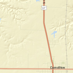 Carrollton Street Map