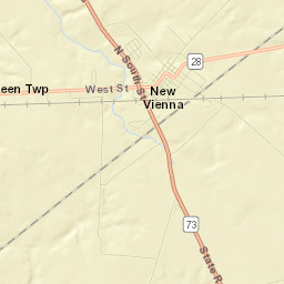 New Vienna Street Map