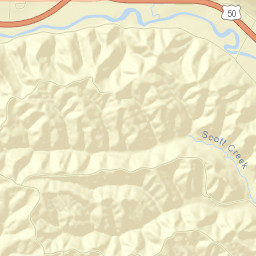 Athens County Street Map