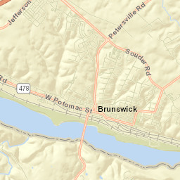 Brunswick Street Map