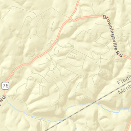 Green Valley Street Map