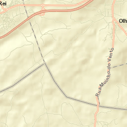 Serra de El-Rei Street Map
