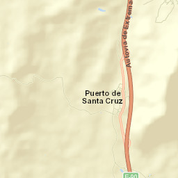 Puerto de Santa Cruz Street Map