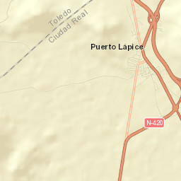 Puerto Lápice Street Map