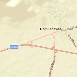Domusnovas Street Map