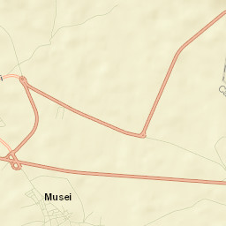 Musei Street Map