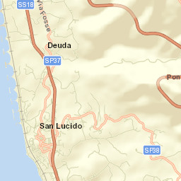 San Lucido Street Map